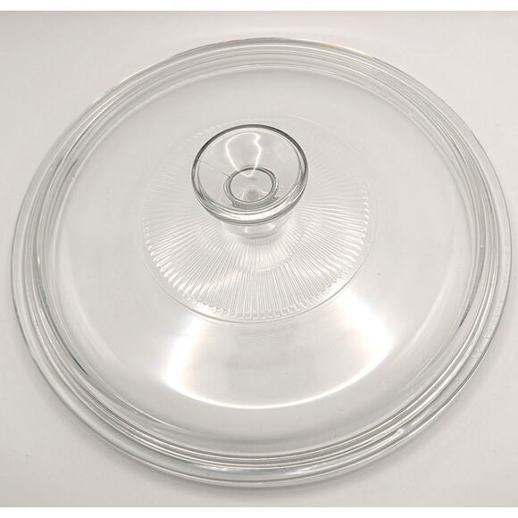 Pyrex Other - Vintage PYREX G-1-C Corning Ware Round Clear Glass Replacement Lid 9" READ
